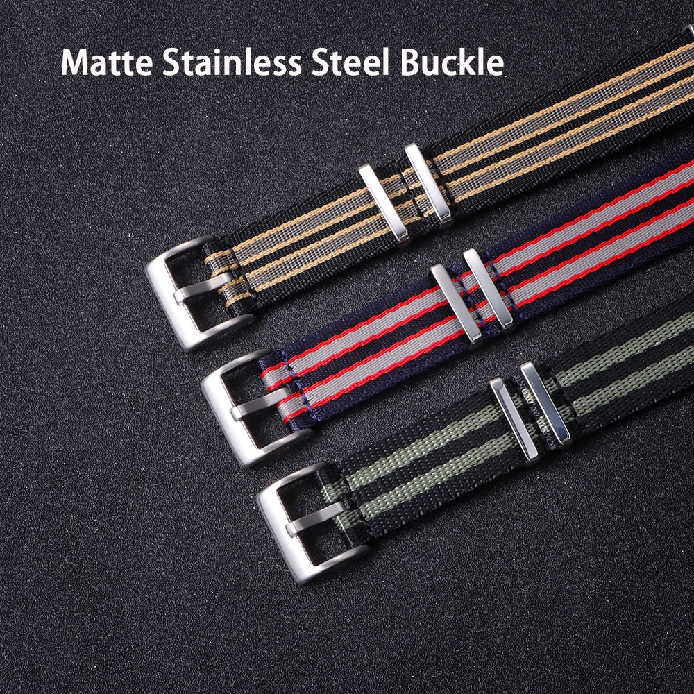 20mm Military Nylon Watch Band for Tudor for Omega Seamaster 300 007 for Men