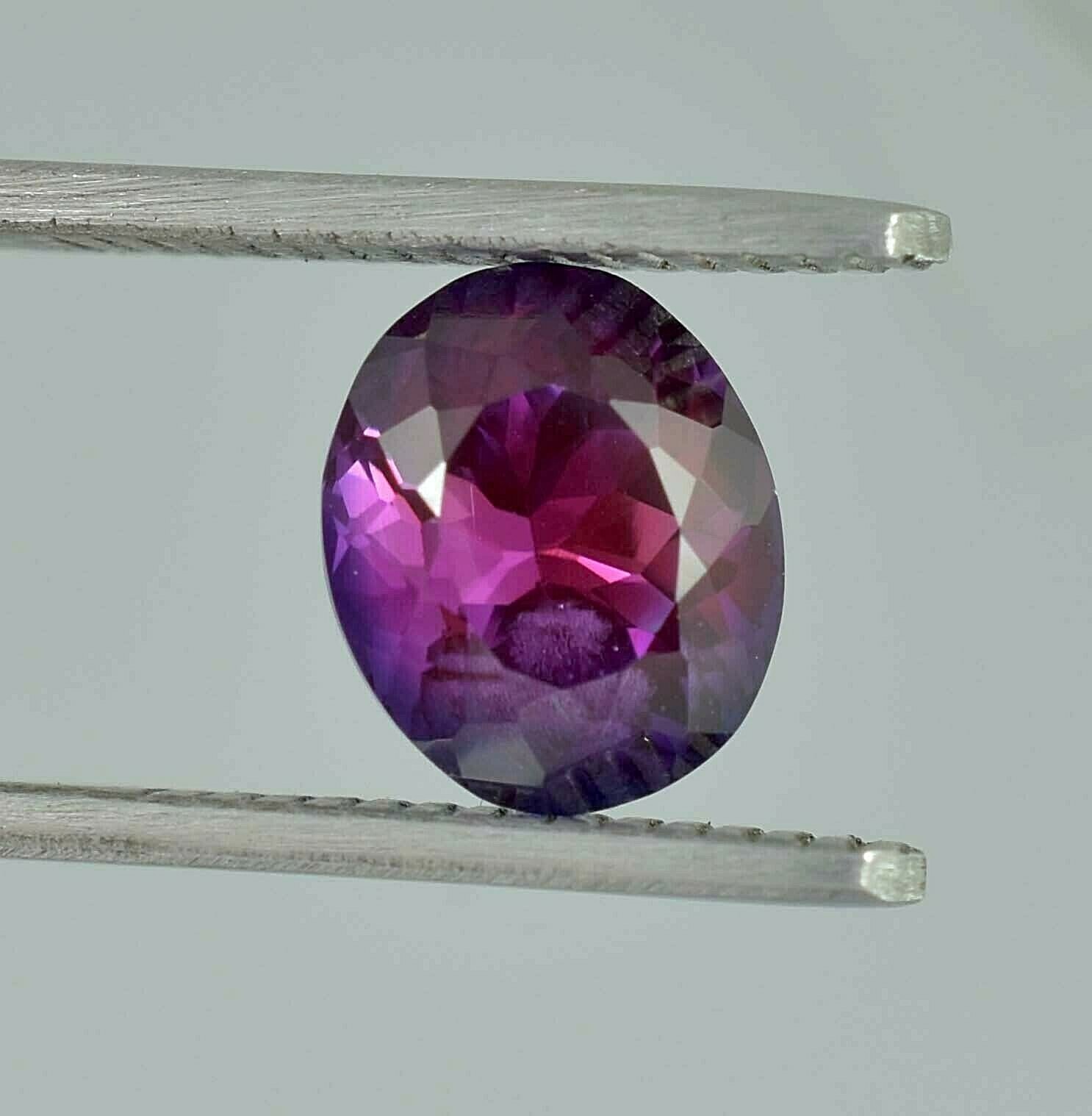 AAA Grade Natural Ceylon Bi-color Sapphire Oval Cut Loose Gemstone 5.00 Ct