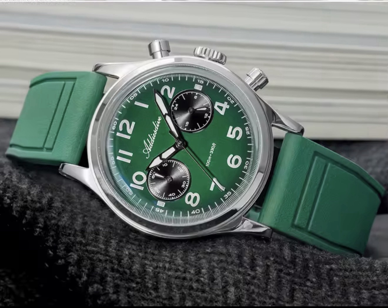 Addiesdive AD2516 Pilot Chronograph – Japan VK64 Mecha-Quartz – US FAST SHIP