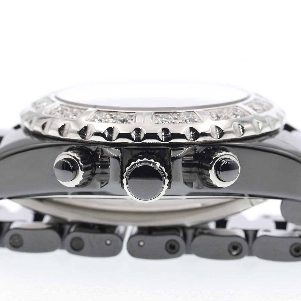 CHANEL J12 H1178 diamond bezel black ceramic black Dial Automatic Men’s_908457