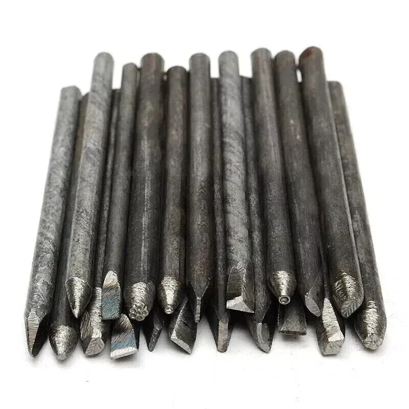 20Pcs DIY Steel Punches Design Manual Set Jewelry Carving Metal Stamping Kit New