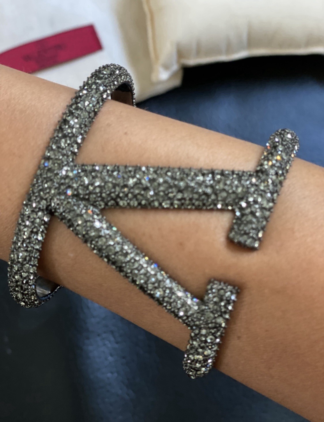 Gorgeous Valentino V Logo Bracelet! Brand New with Tags!