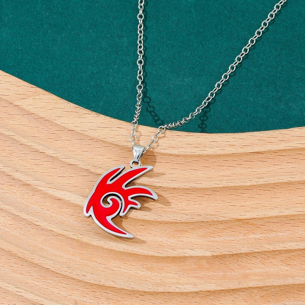 Shadow The Hedgehog Necklace Pendant Chain Anime Jewellery Gift Men Women