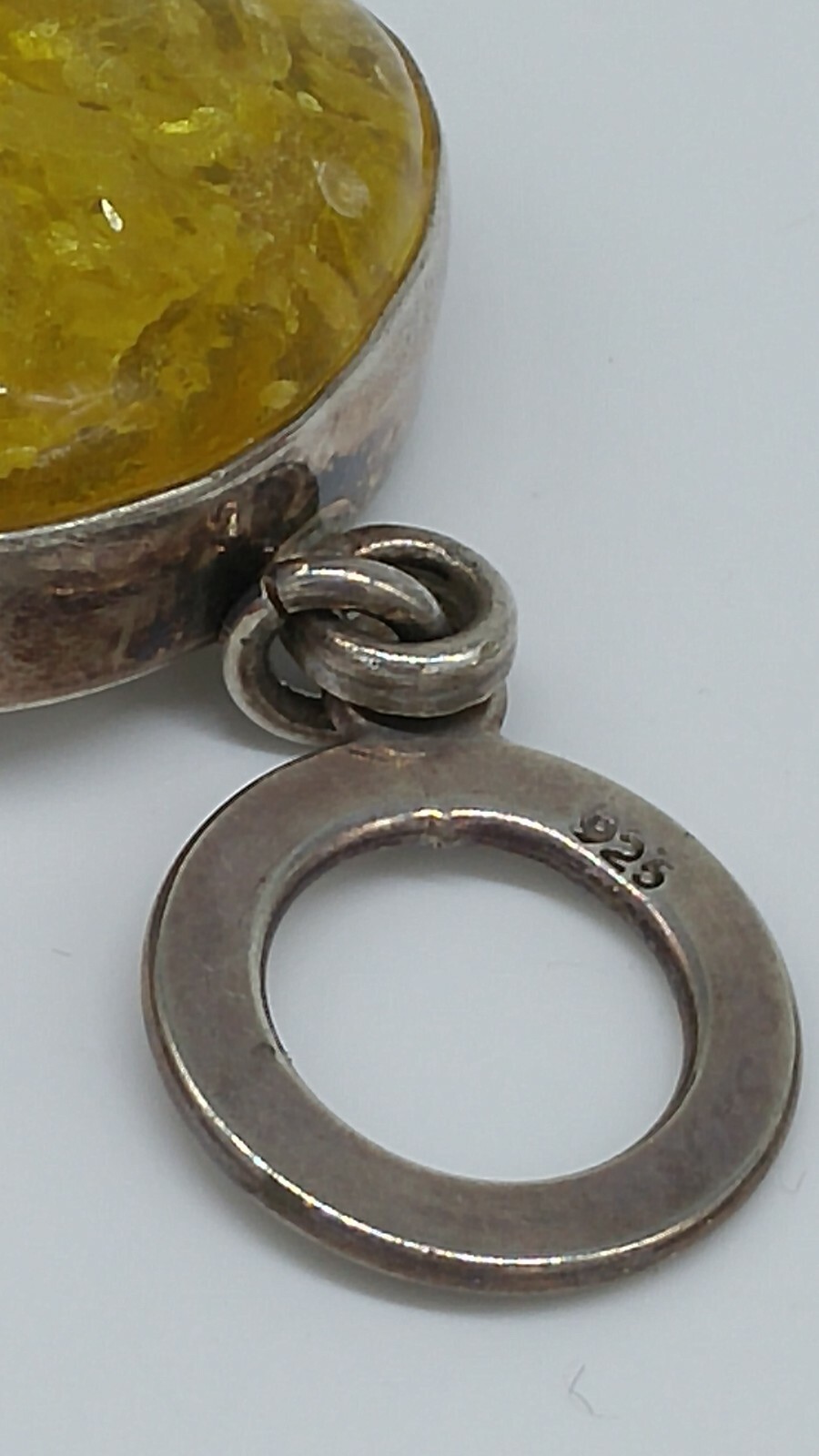 Light Yellow Baltic Amber and SS 3 PC Set