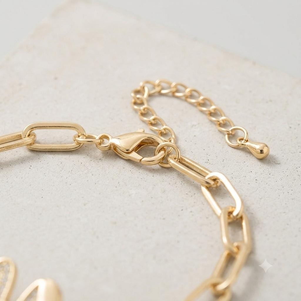 Luxury Gold Color Bunny Pearl Charm Bracelet Women Elegant Crystal Rabbit Link