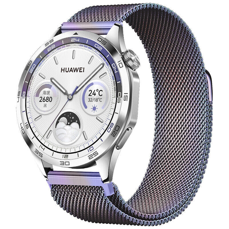 For Garmin Venu 3S/2S/Vivoactive 4S 3S/Forerunner 255S 265S Metal Strap Band