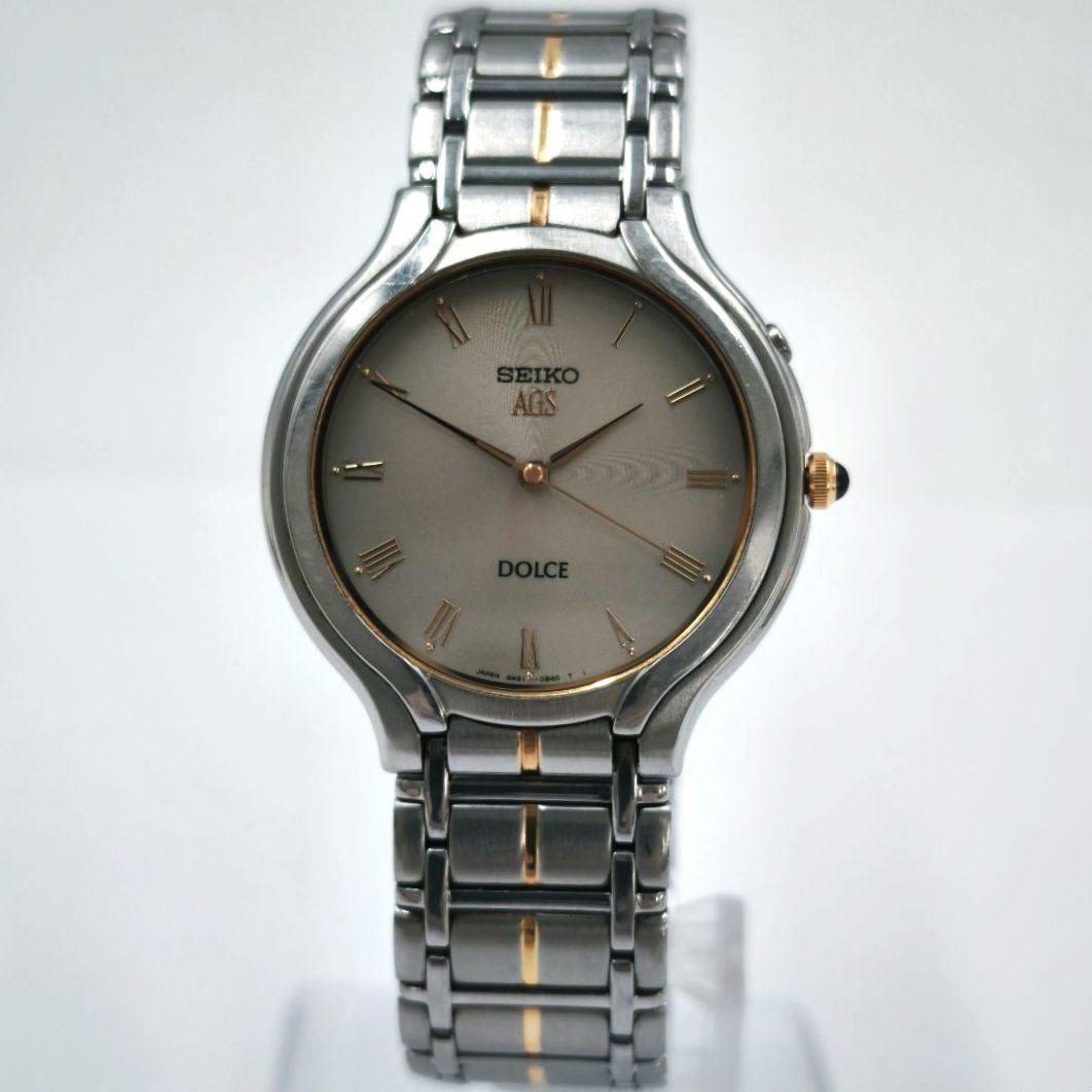 [High-end, fully functional] Seiko Dolce automatic watch with AGS original strap