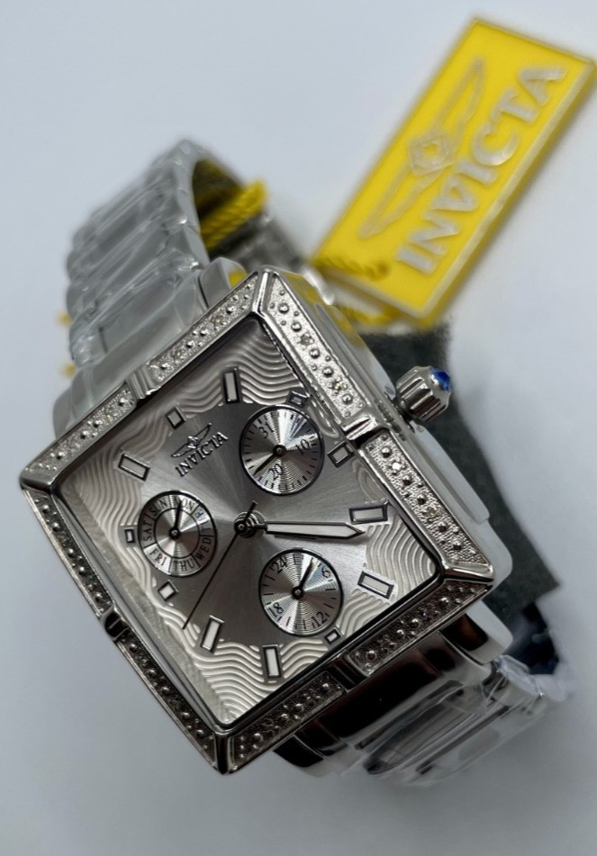 Invicta Wildflower 0.07 Carat Diamond Women’s Watch – 32.6mm, Steel (5377)