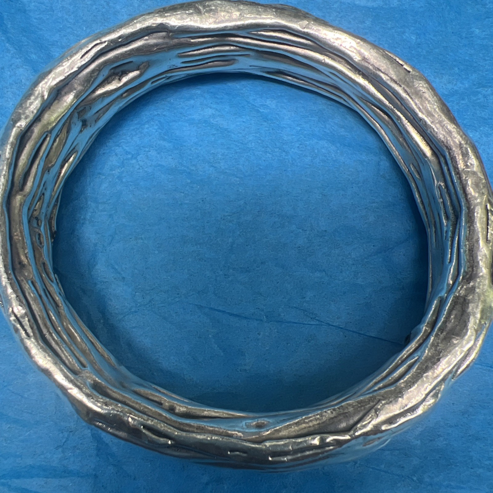 Sterling Electroform Bracelet 40 Grams 8 Inches Vintage