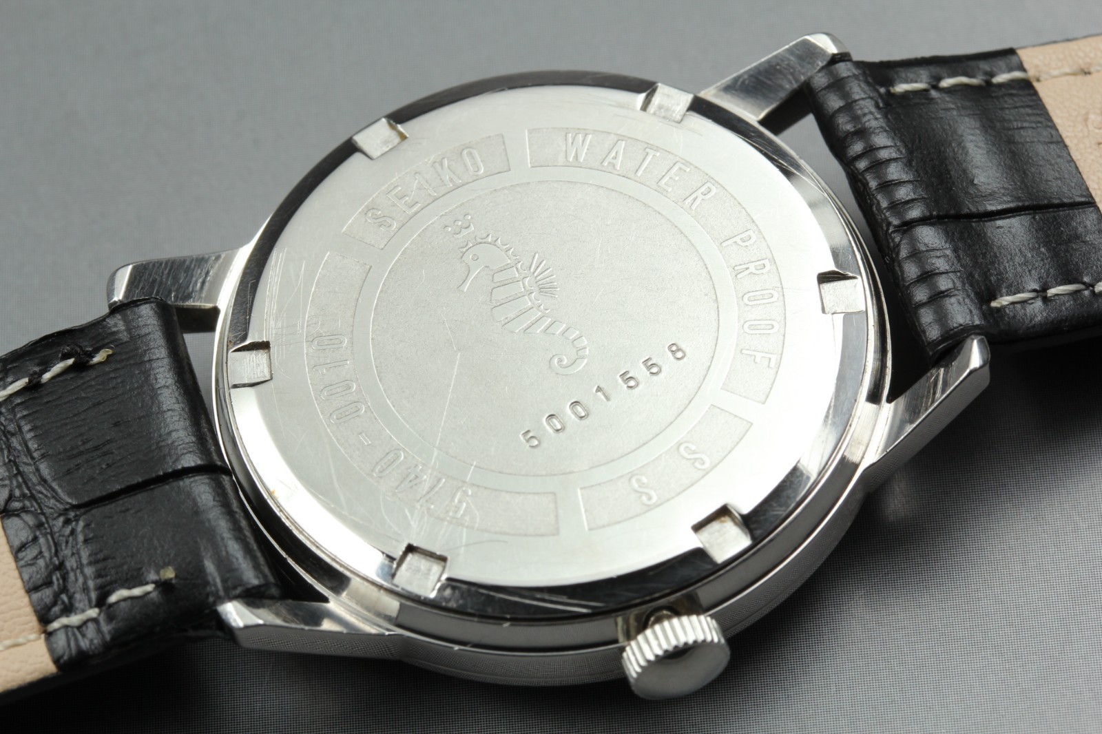 Vintage Seiko Lord Marvel 5740-0010 Seahorse 36mm 23J Men’s Manual Watch JP #116