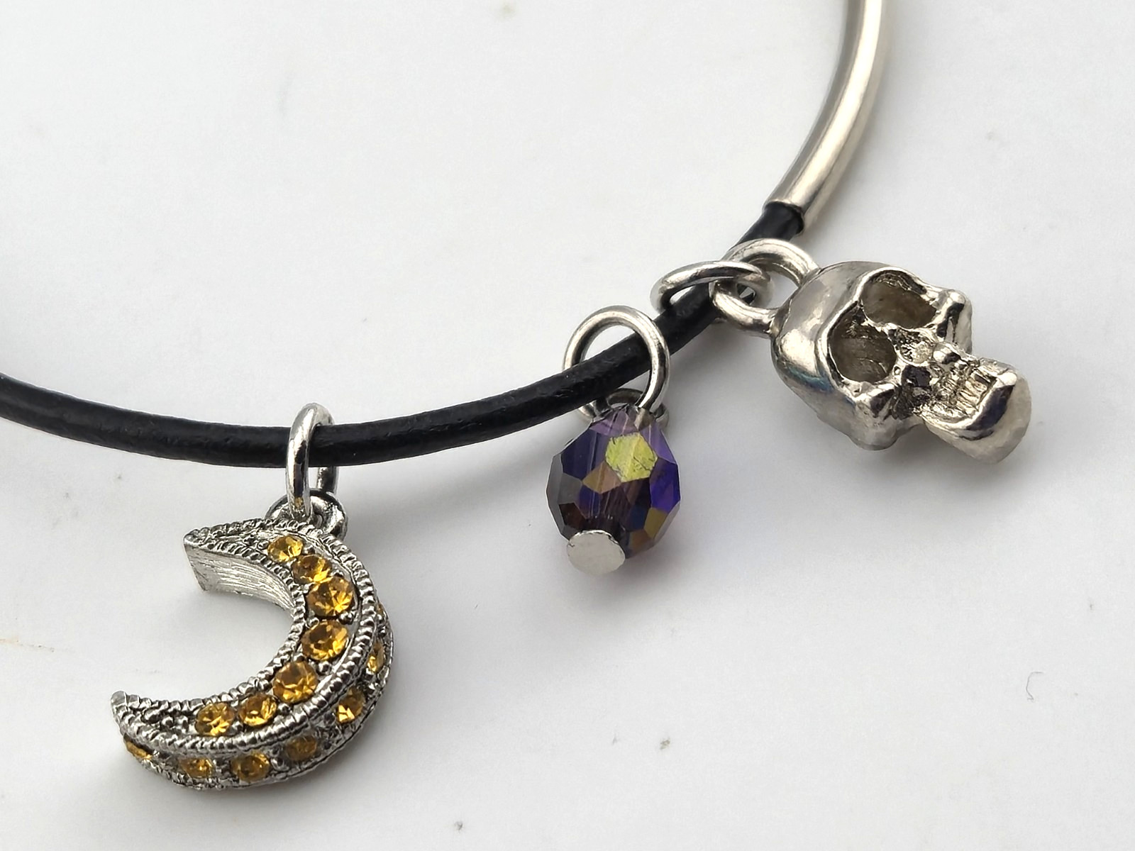 Kirks Folly Bubble Bubble Toil Trouble Cord Charm Bracelet Set ST Halloween #37