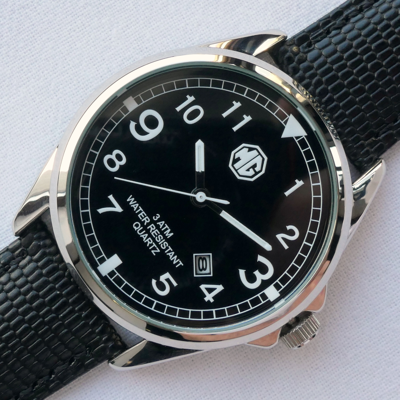 MG Morris Garages BMC MGA MGB Classic Aviator Driver Sport Car Accessory Watch