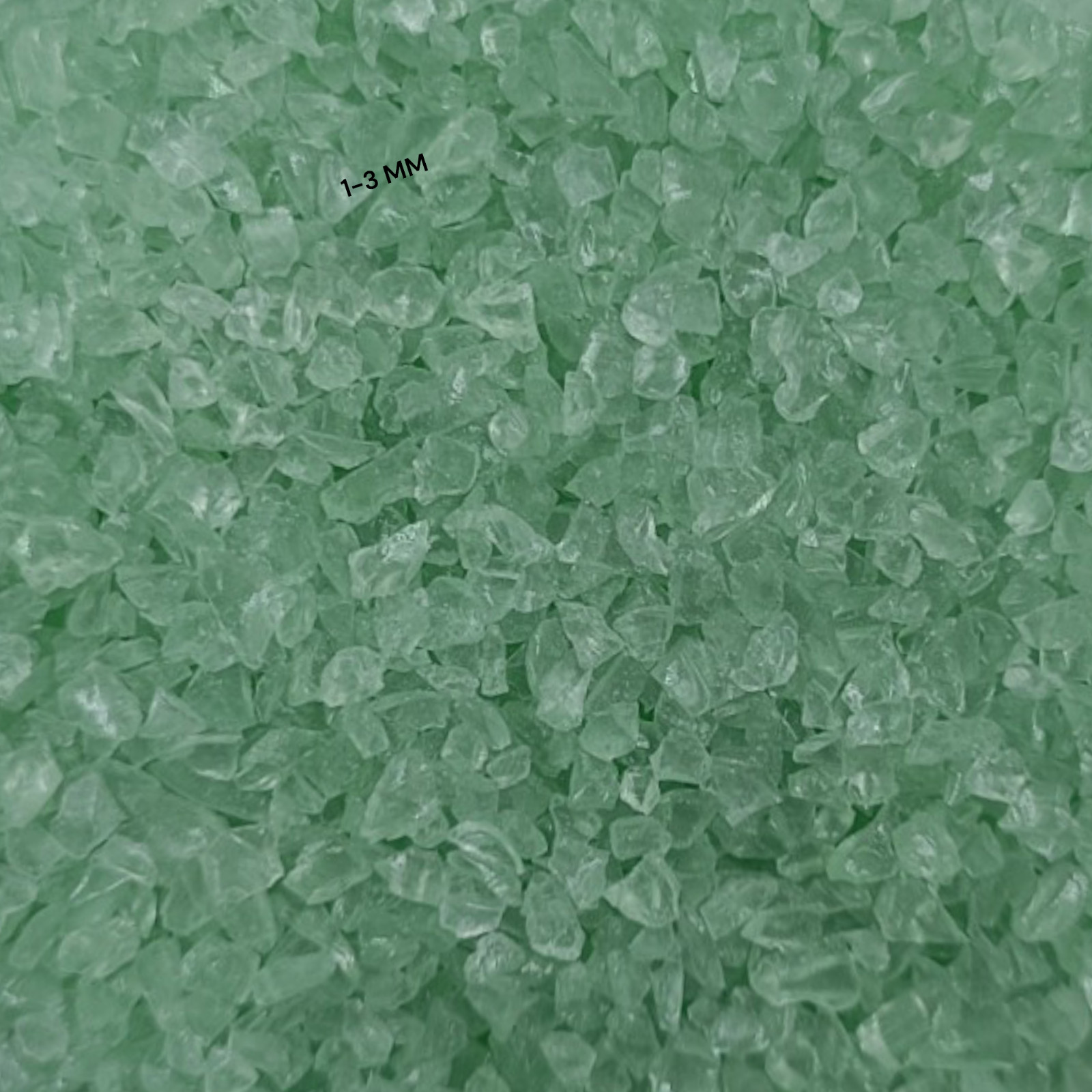 Crushed Opaque Blue Hydro Quartz Crushed Gemstone Coarse All Size For Inlays