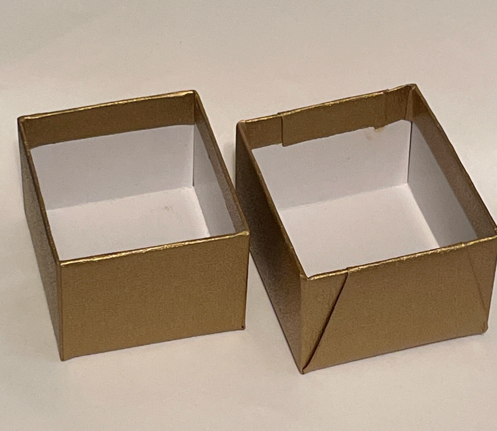 KAY Jewelers Velvet RING Presentation Box & Dustbox (ONE EMPTY)~NEW