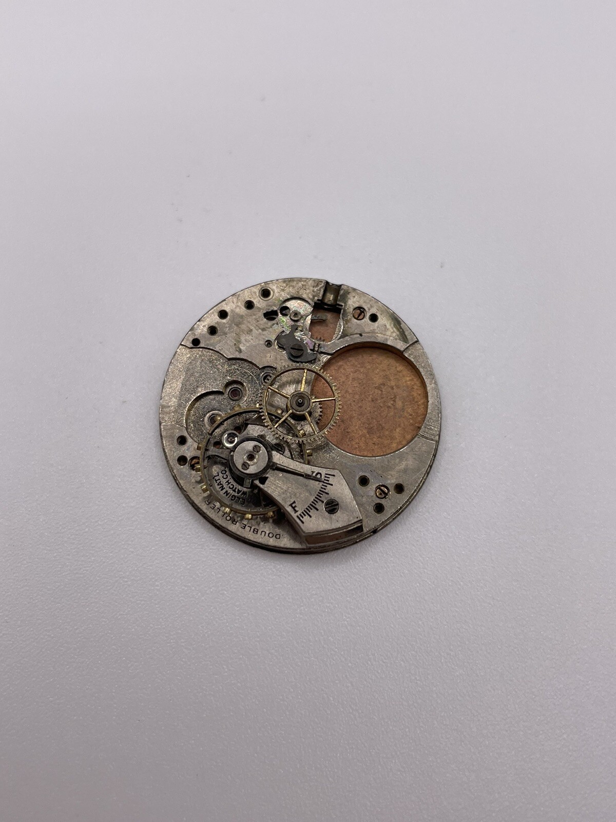 Elgin Double Roller Movement (Parts Or Repair)