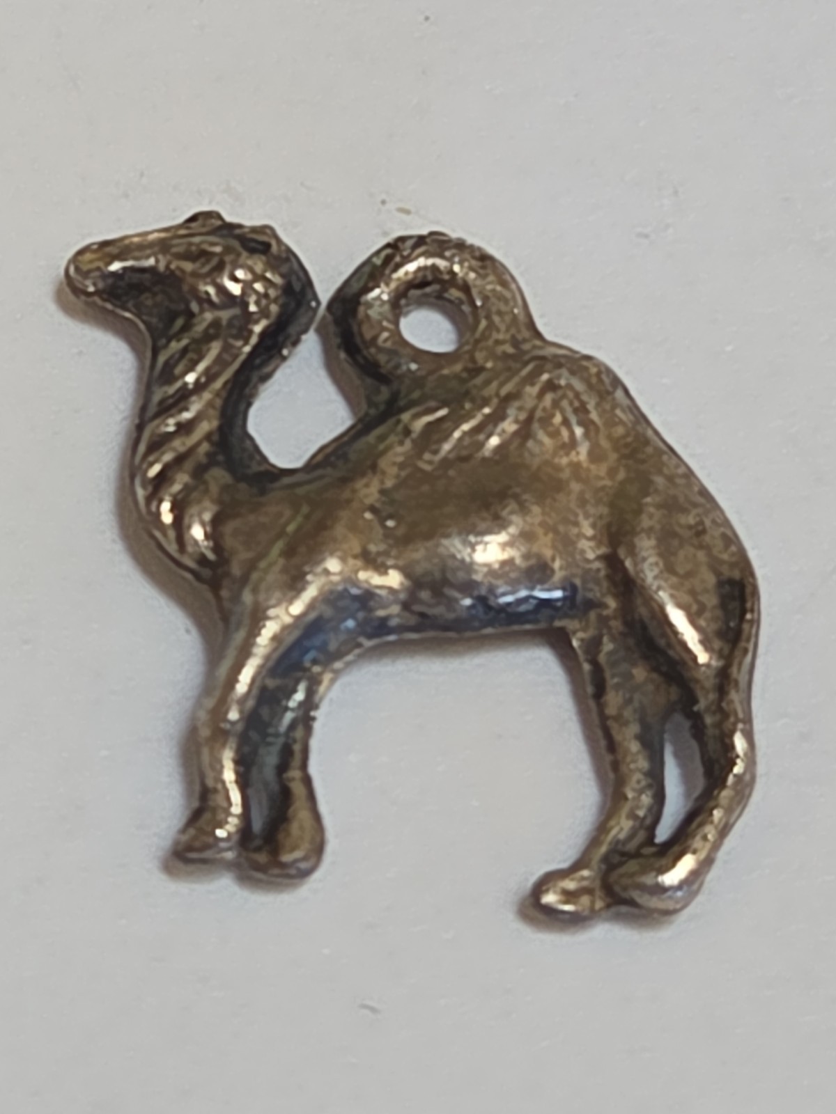 Sterling Silver ~ CAMEL Charm ~ DOUBLE Sided ~ VINTAGE!