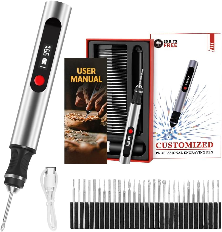 Engraving Pen, Ultimate Cordless Engraving Pen for Artists & Diyers – Engrave