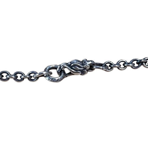 Zocalo Chain Necklace Pendant Silver 925 950 Length 40cm Japan Made