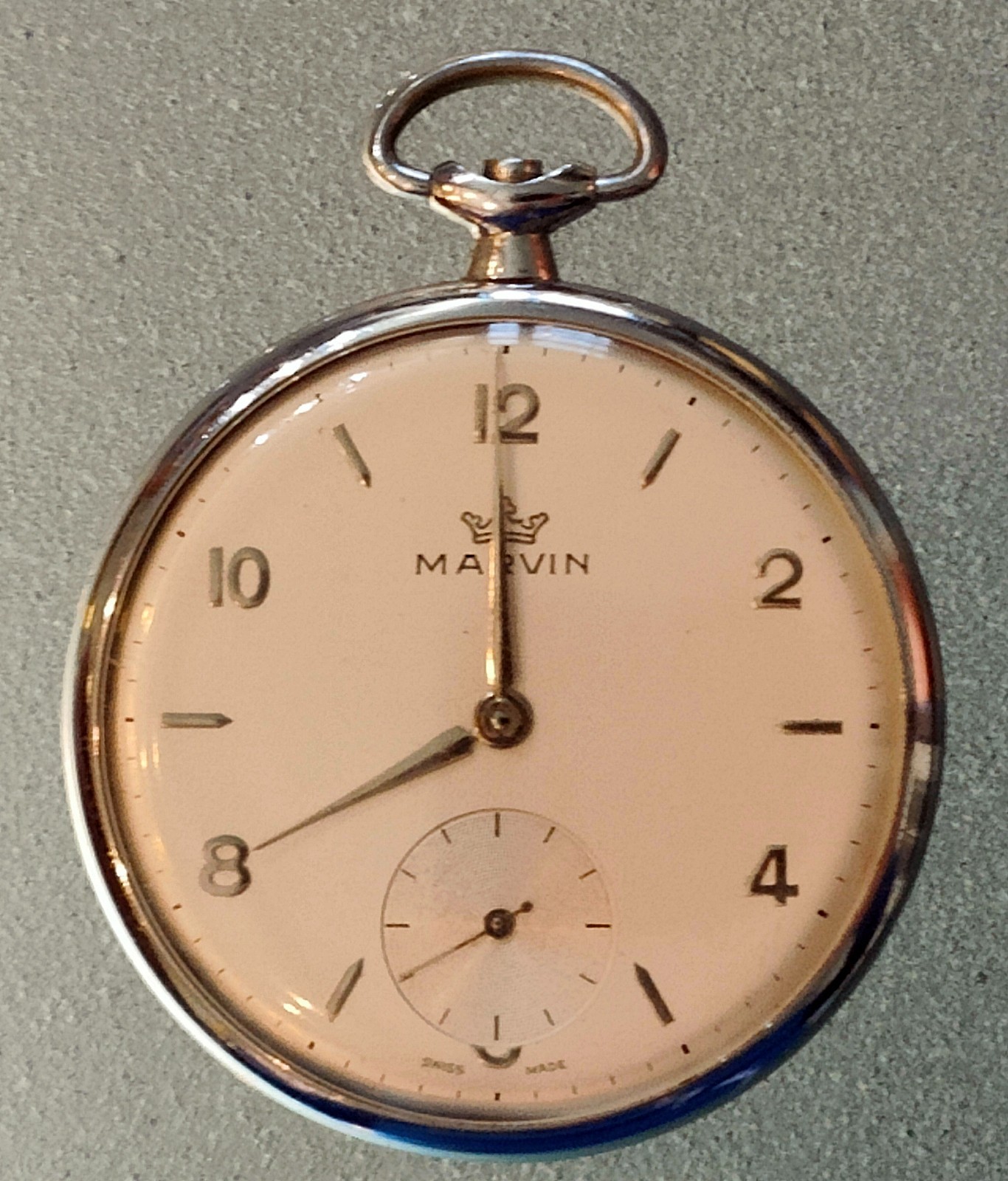 MARVIN POCKET WATCH DIAMETER 4.5 CM EARLY 900