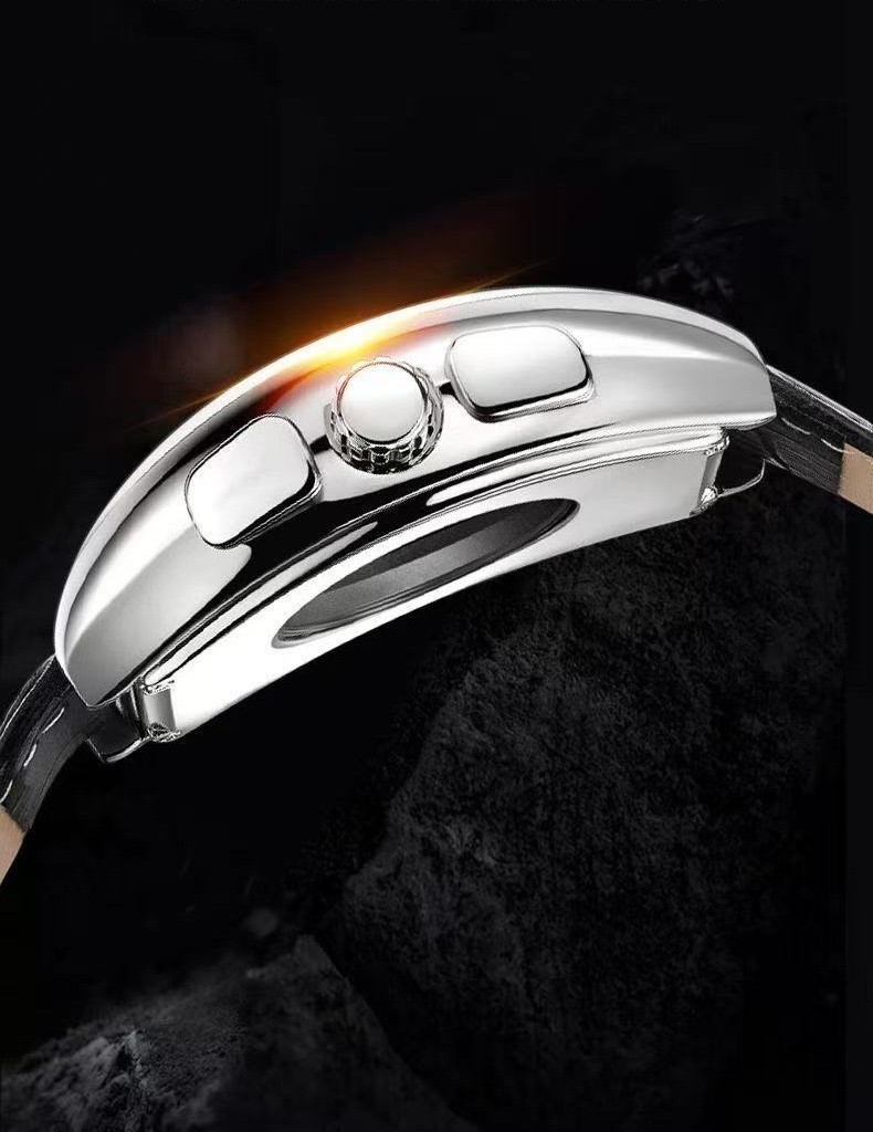 Men’s Automatic Mechanical Watch Classic business Self-winding Barrel-shap Gift