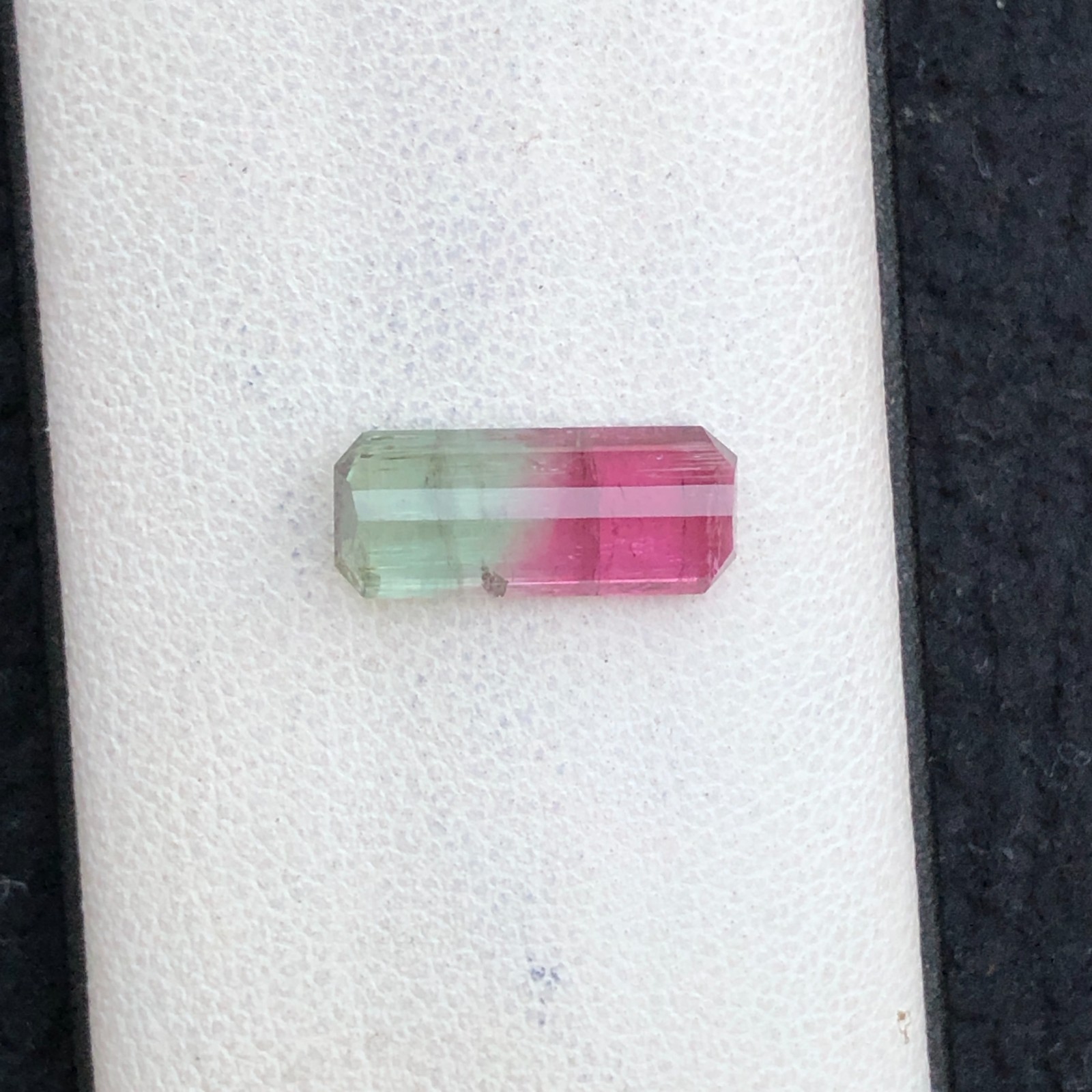 2.80 Ct Natural Bi-color watermelon Tourmaline loose Gemstone From Afghanistan
