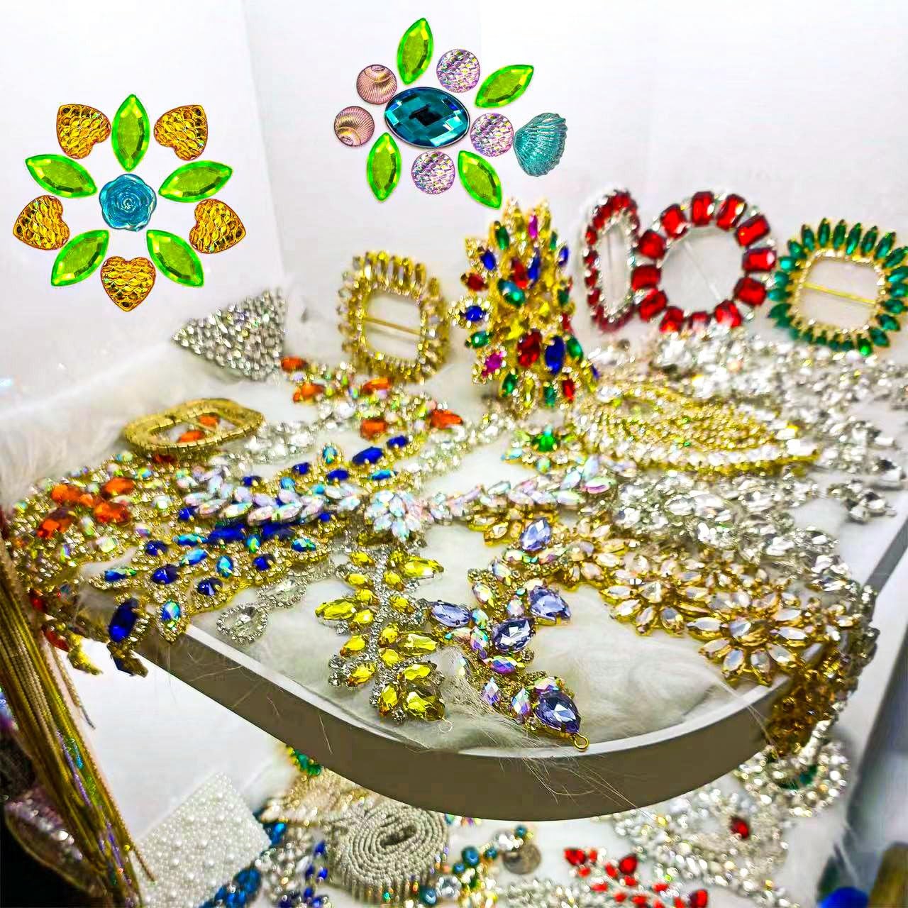 Bulk Self Adhesive Gems Jewels for Kids Crafts Rhinestones colorful10 Shapes …