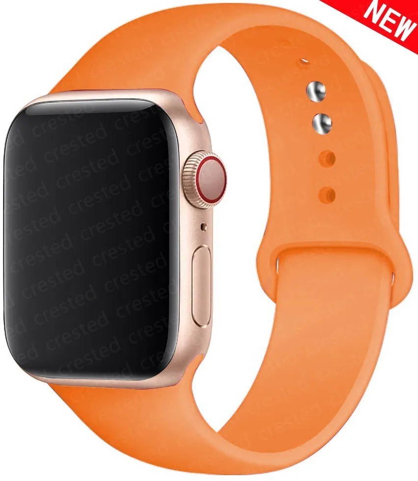 Sports Silicone Strap Watch Band For iWatch Series 11 10 9 8 7 6 SE 5 4 Ultra 3