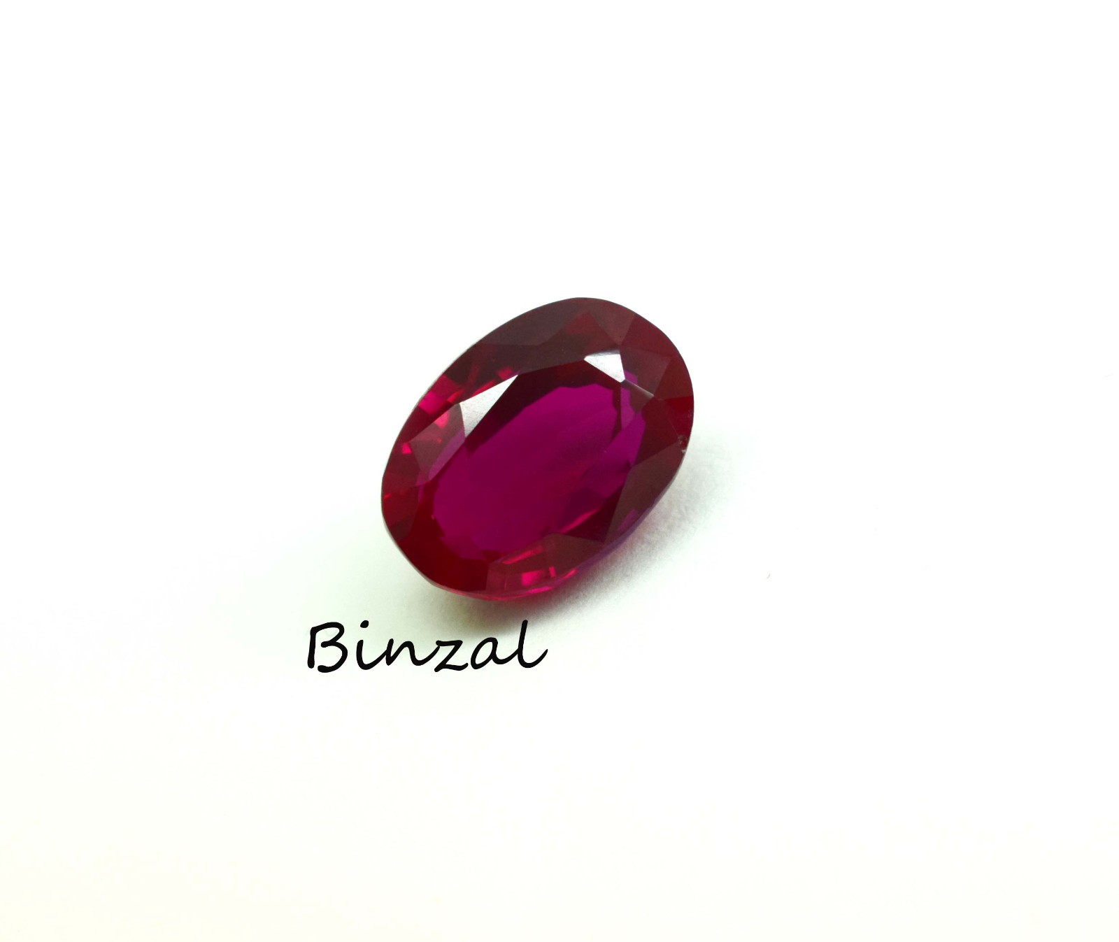 10Ct Pinkish Red Ruby Oval Cut Loose Gemstone Burma Myanmar Ruby Inspired Stone
