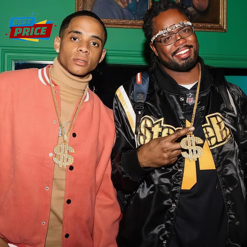 Gold Chain with Dollar Sign Pendant Necklace – Hip Hop Money Chain