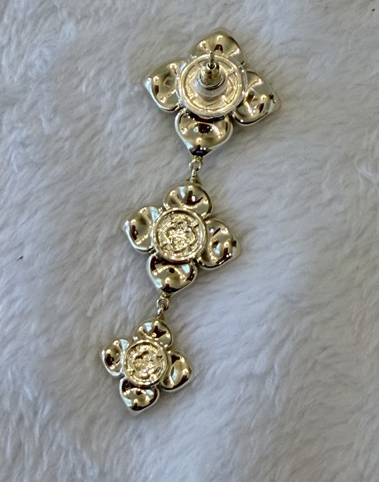 Kendra Scott Lily Mix Statement Earrings_14k Gold Over Brass_Blue Stones