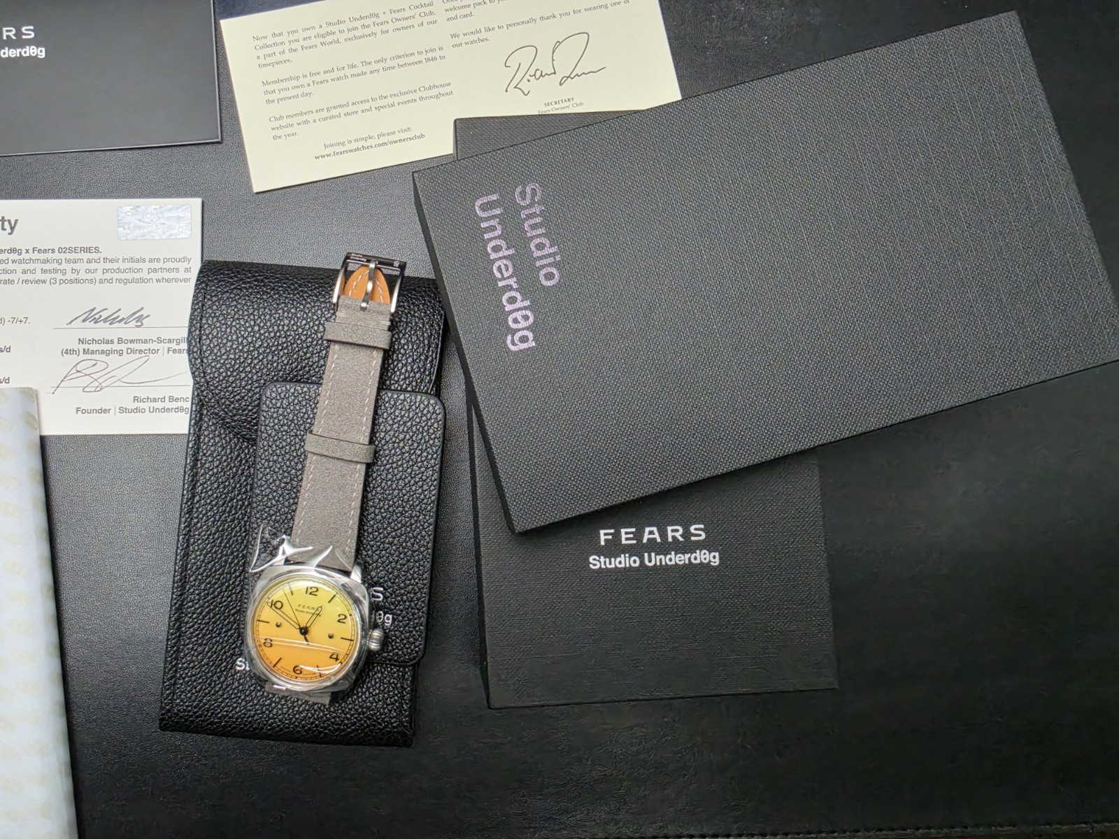 Fears X Studio Underdog-Mimosa from Cocktail Collection w Milanese Strap