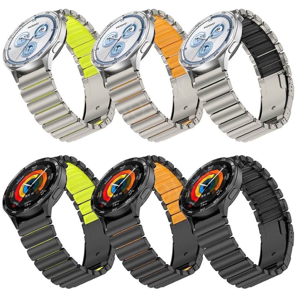 22mm Titanium Metal Band Strap For Amazfit GTR 4 3 2 2e 47mm Bip 6 5 4 Stratos 3