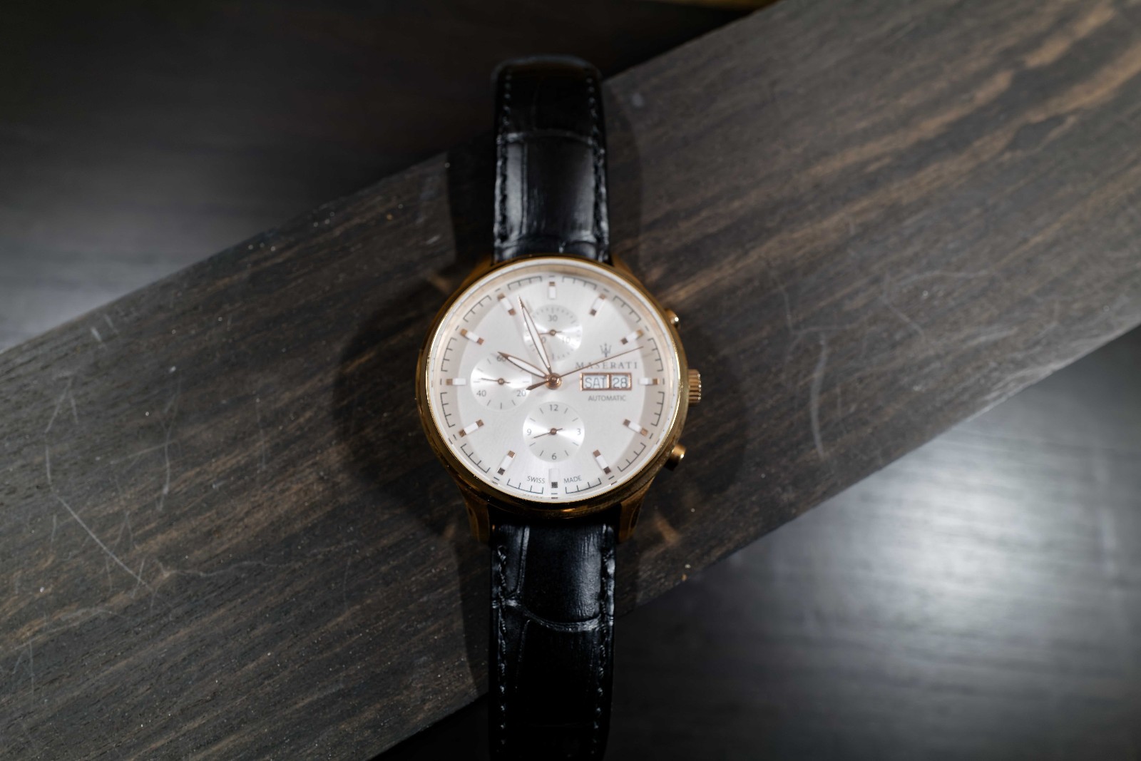 Maserati Attrazione LE 198/200 Swiss ETA Valjoux 7750 Chronograph – Full Set