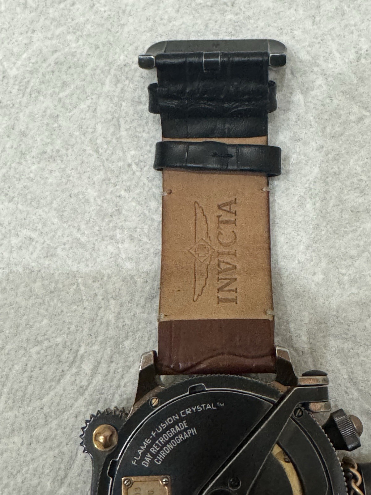Invicta Russian Diver Nautilus 17354 Man’s Watch flame-fusion crystal no. 005403