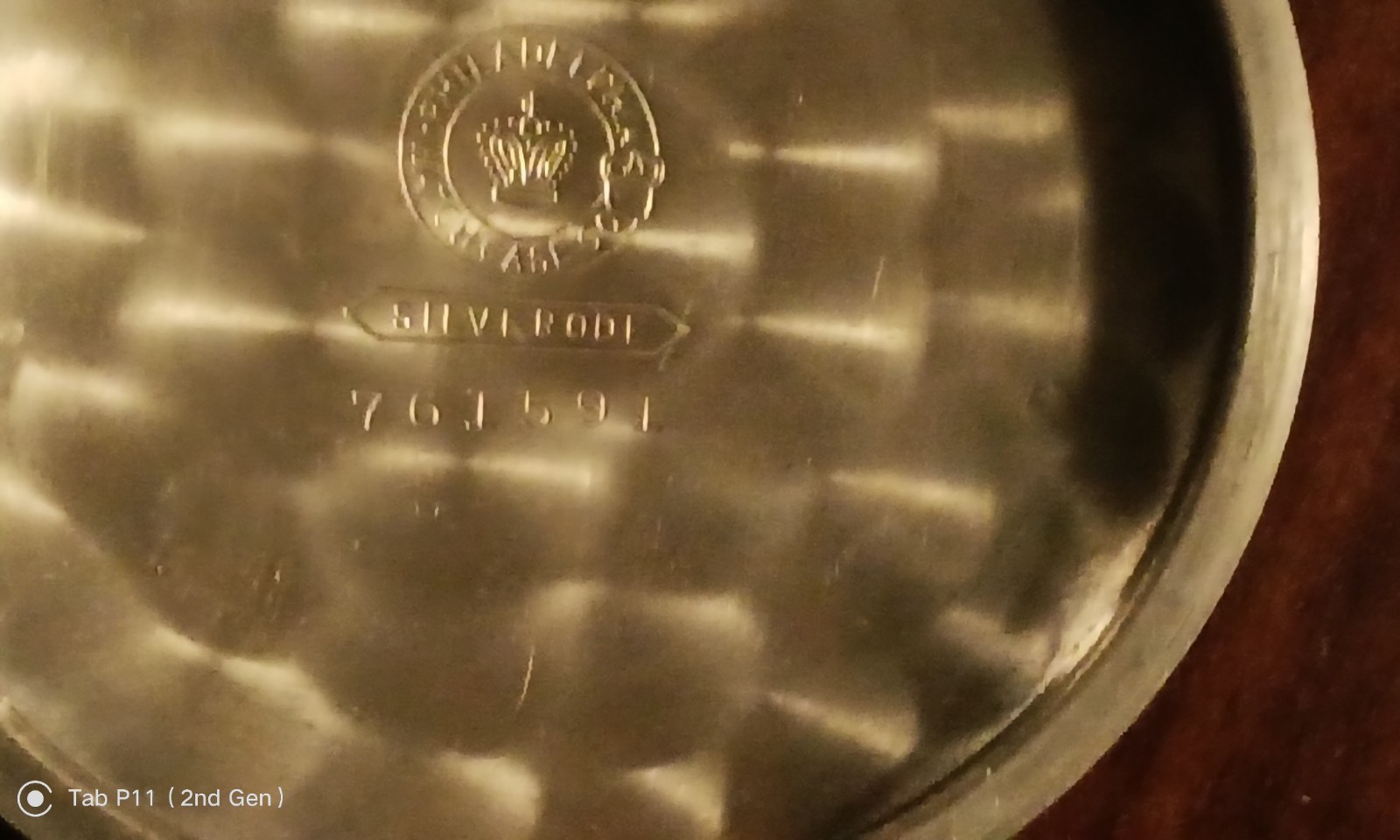 1910 South Bend Pocket Watch, Size 14”