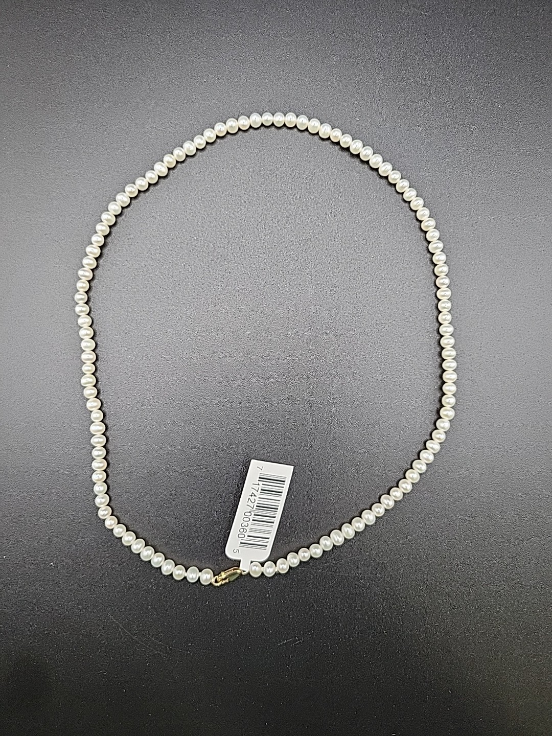 Mastoloni Cultured Freshwater Pearl Strand Necklace 16″ 14K Gold