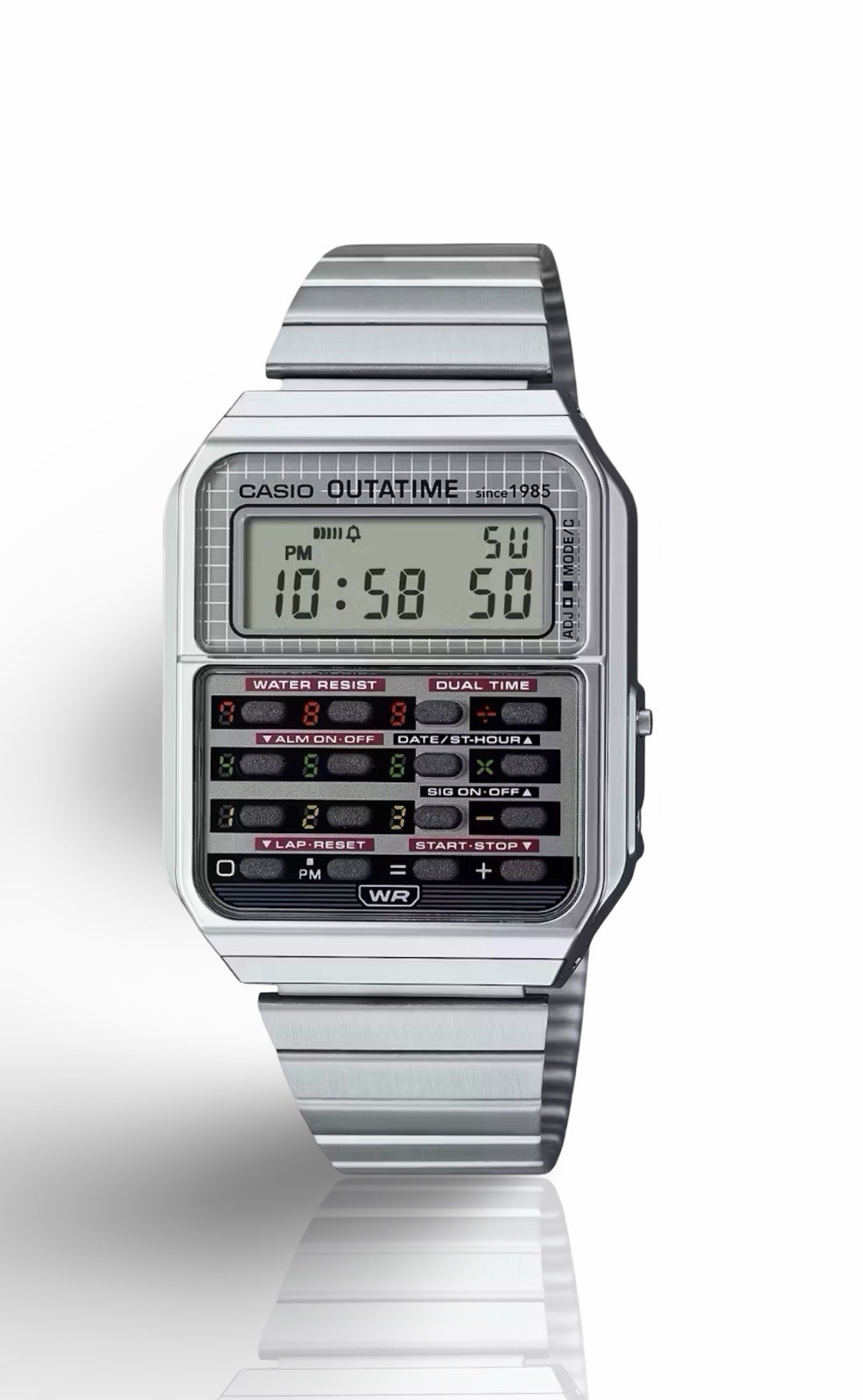 CASIO Back To The Future Limited Edition Watch CA-500WEBF-1A New Open Box