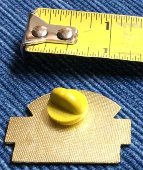 NEW NOS John Lennon Rock N Roll Enamel Lapel Pin 1″ Shirt Backpack Badge ~890A