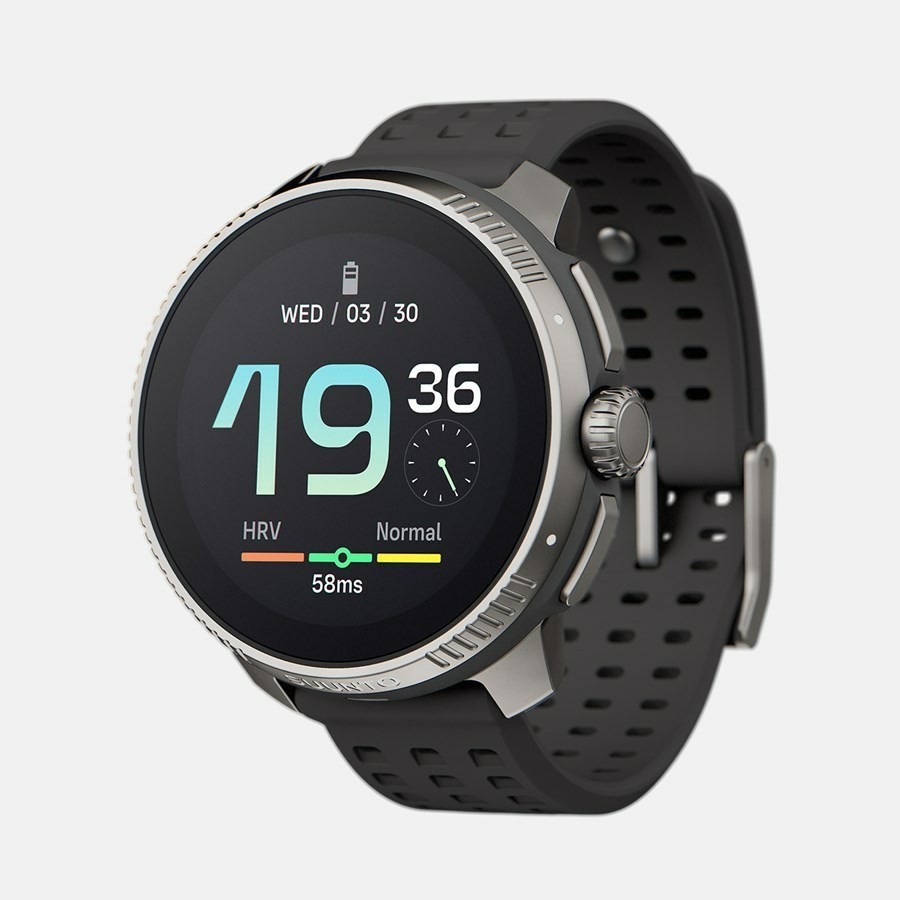 SUUNTO Race SS050932000 49 mm x 49 mm New Watch Men’s Quartz Gray Titanium
