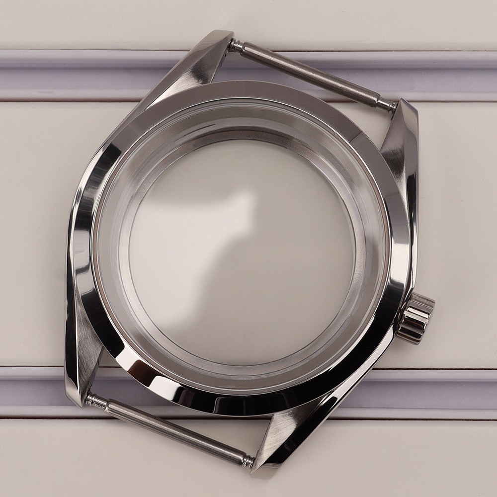 Steel 30.3mm/39.2mm Watch Case Brushed 10ATM For Seiko NH35 Miyota 2035 Movement