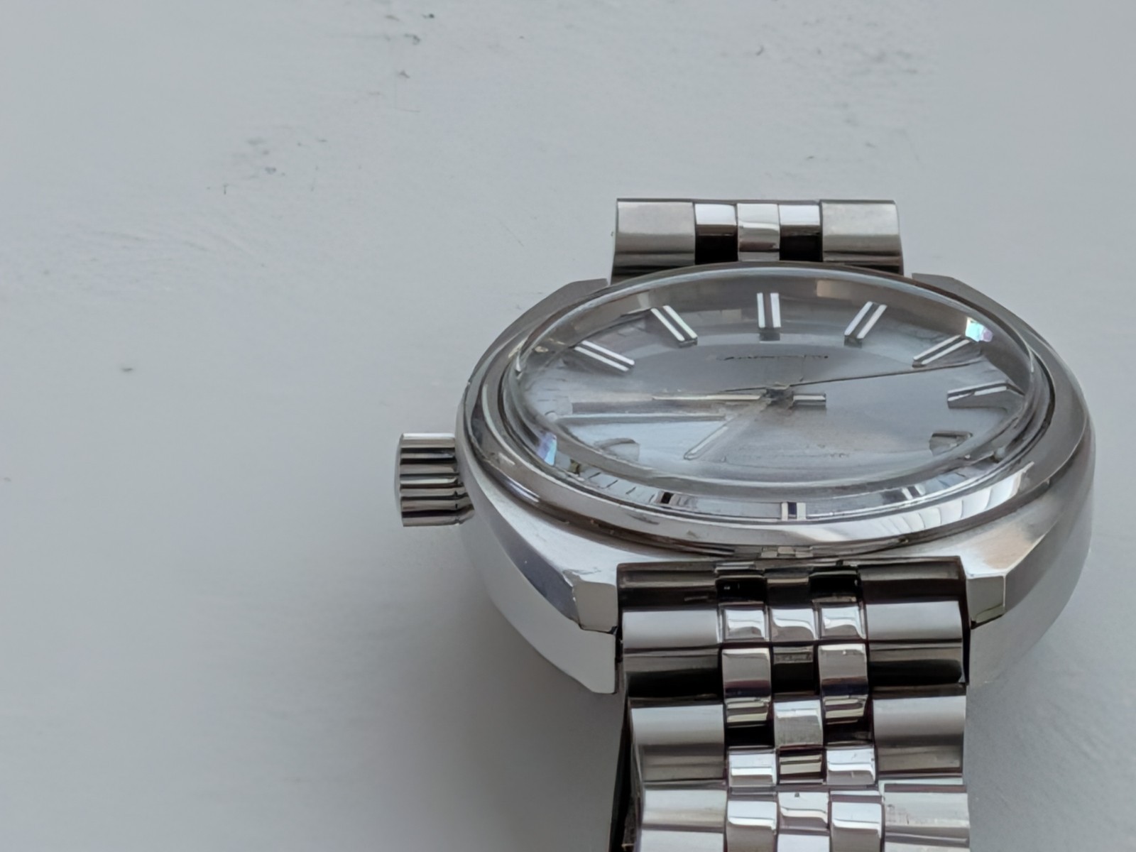 Marshall Field & Company Swiss Made Men’s Automatic Watch Nice! Runs&Looks Great