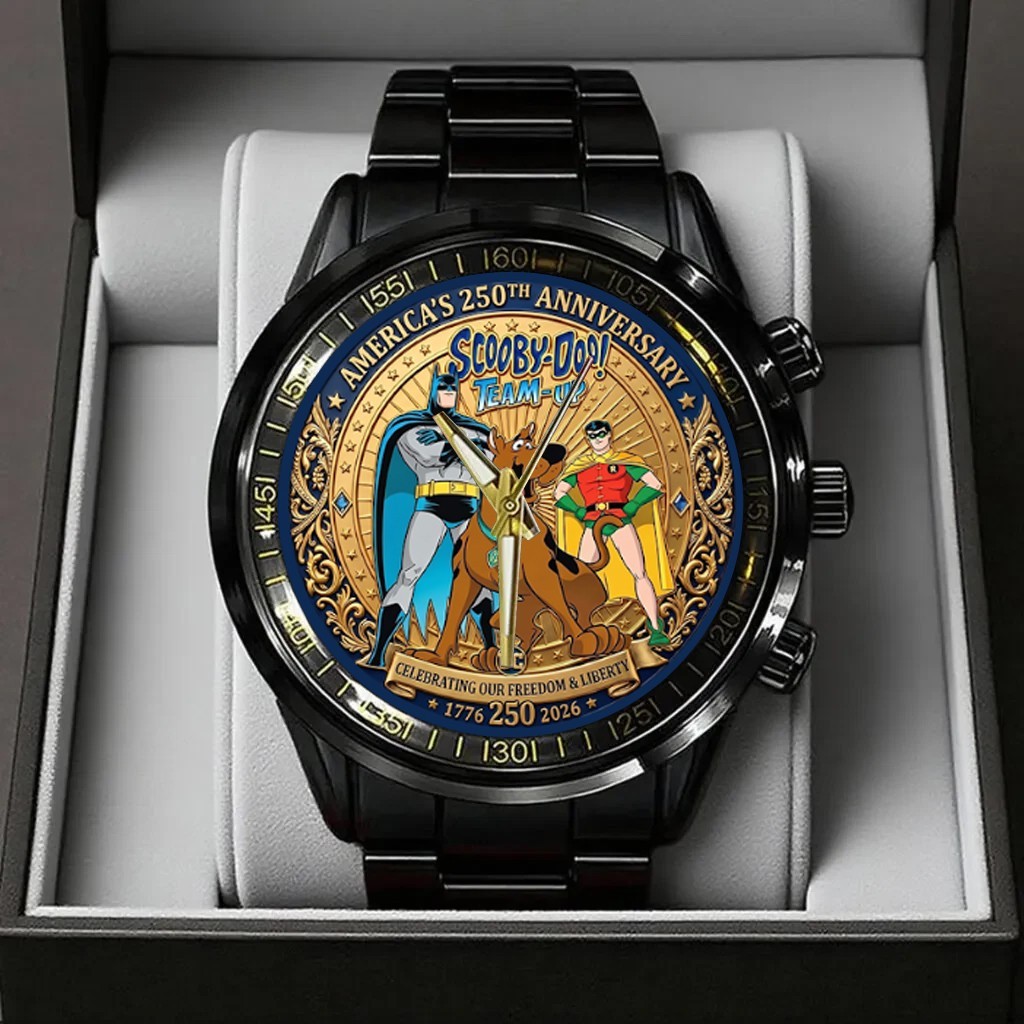 Scooby Doo America 250 Gift For Fan Stainless Steel Watch FL410