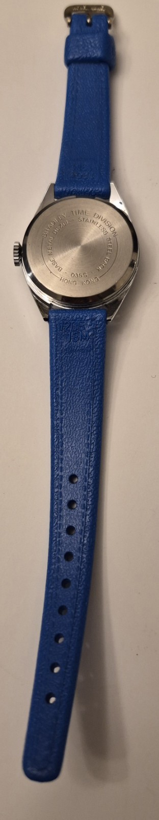 Vintage 1980’s Bradley Seico “Smurf Time” Watch, Needs Battery But Works Great!
