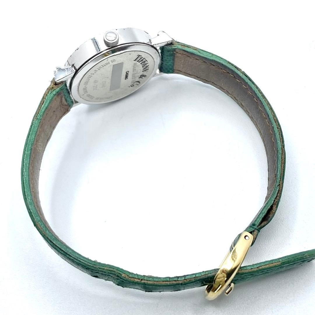 Tiffany Atlas Ladies Silver Quartz Wristwatch sv925 Japan Non-Working 0714510