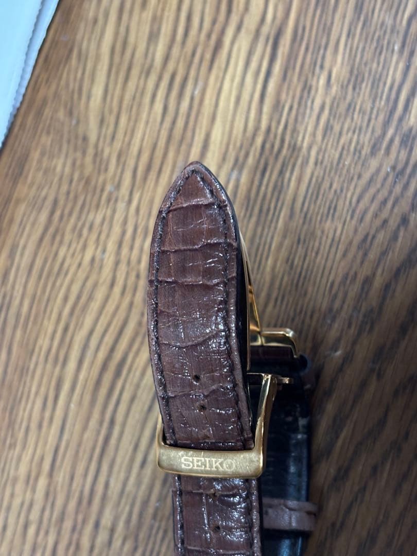 Seiko Presage SARY132 Genuine Automatic Rose Gold Stainless Watch Pre-Owned