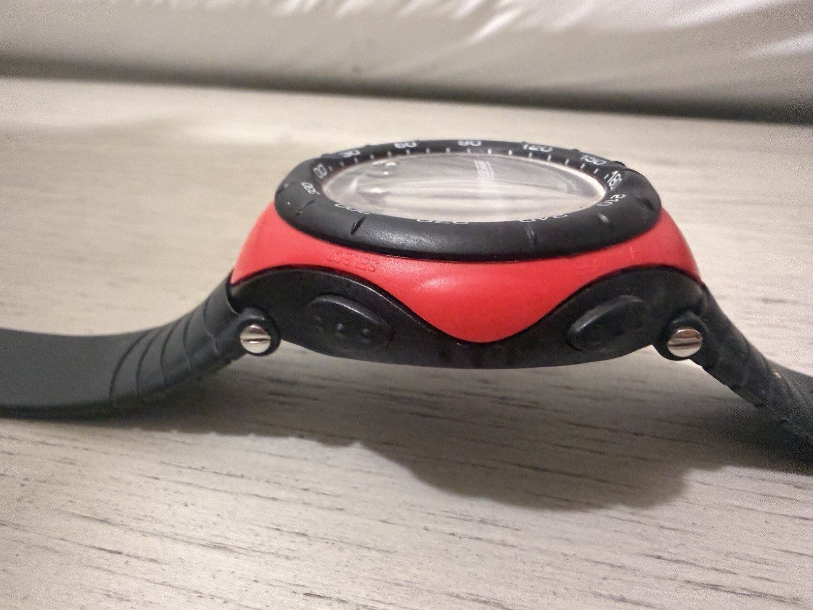 Suunto Vector New Battery Mens Digital Watch 51MM 8.5″ Black And Red Finland