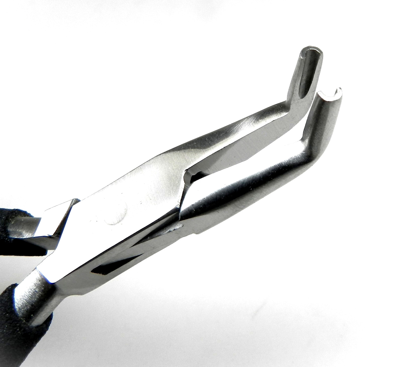 Jump Ring Closing Plier Jewelry Making Bent Grooved Jaws Eurotool PLR-260.55