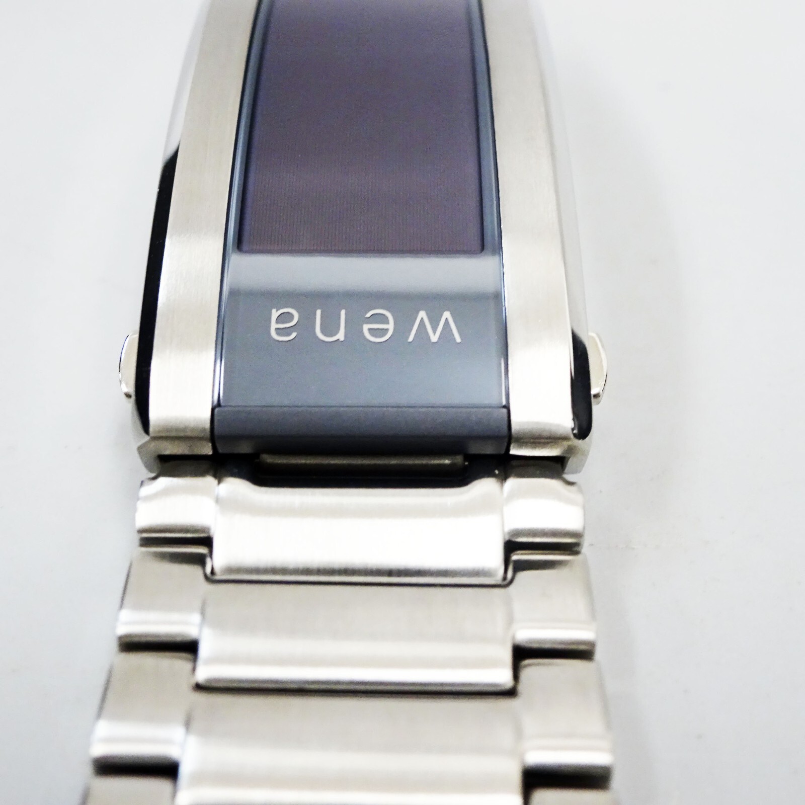 SONY Wena Wrist Pro WB-11A/S Premium Silver Hybrid Smart Watch Japan NEW