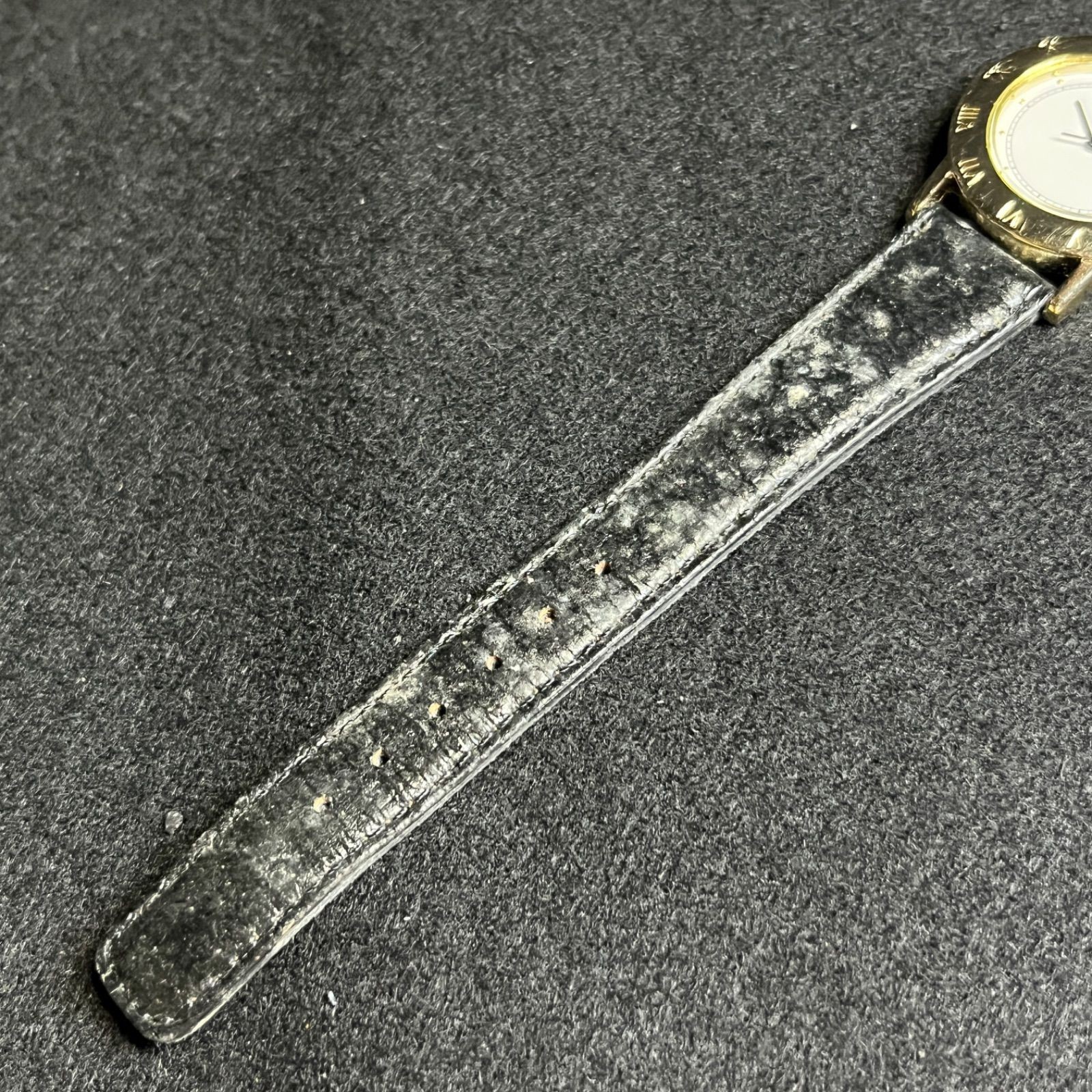 Working item MARTELL COGNAC watch gold 4GM 5T7 00 working confirmed