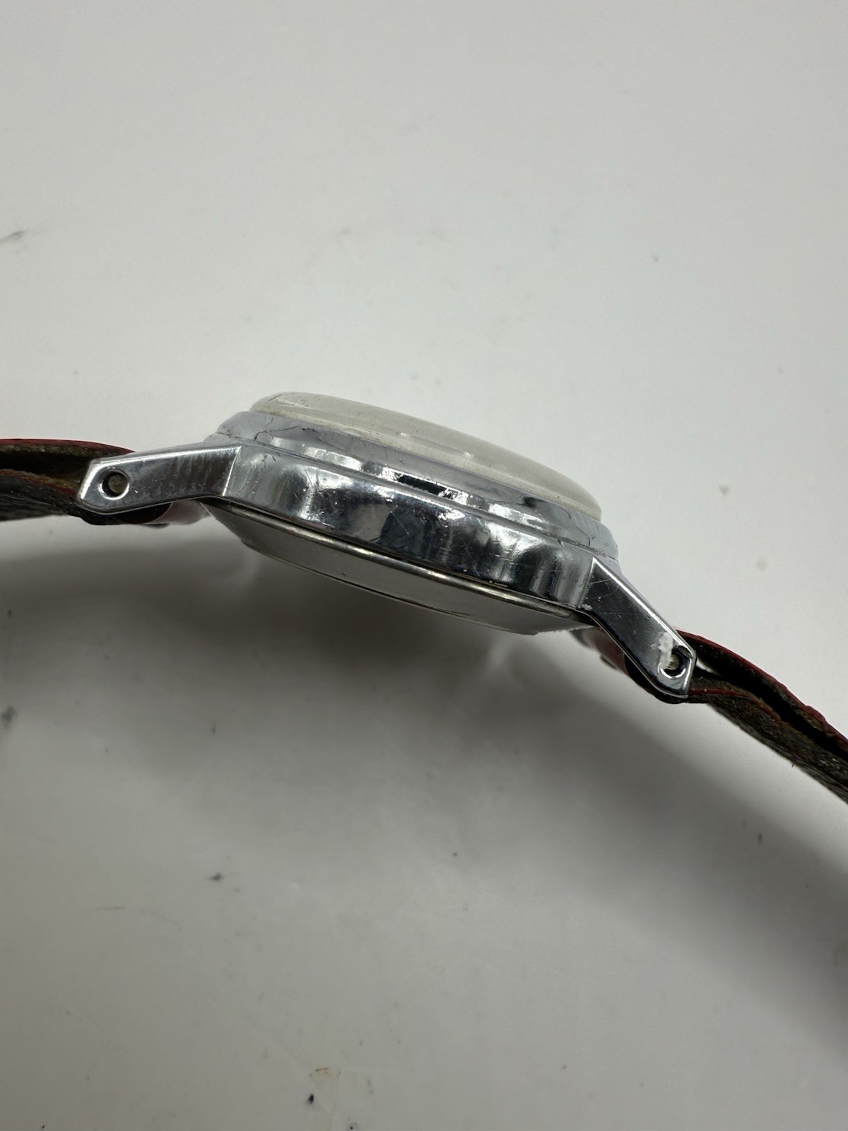 VINTAGE INGERSOLL MICKEY MOUSE CHILDREN/LADIES WATCH 24MM RUNNING OG BAND